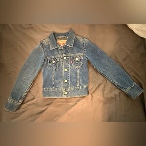 Levi’s Iconic Blue Jean Jacket Women’s Size Small Type 1 Denim Button Front